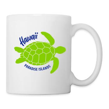 Turtle Hawaii Paradise Islands - Mug - white - Right