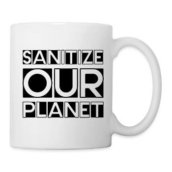 Sanitize Our Planet 2 - Mug - white - Right
