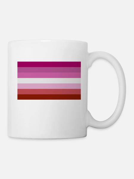Pavillon lesbienne - Mug blanc - blanc