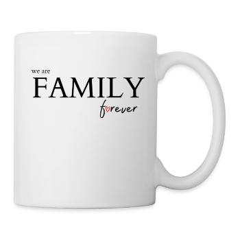 We are family forever - Mug - white - Right