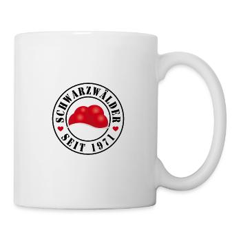 Schwarzwälder seit 1971 - Tasse - Weiß - Rechts