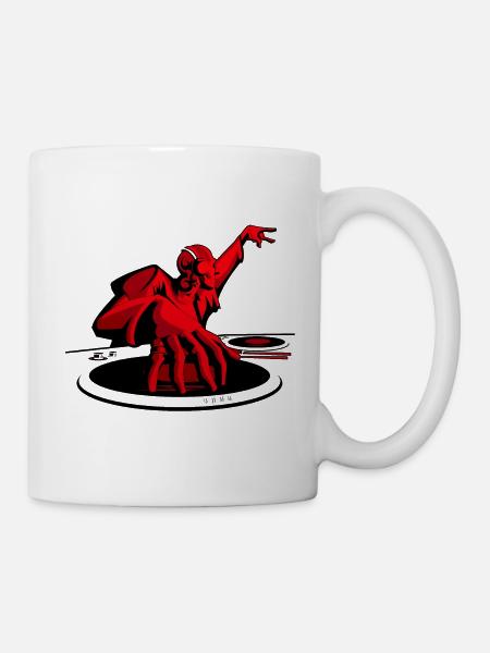 Diskjockey - Tasse - Weiß