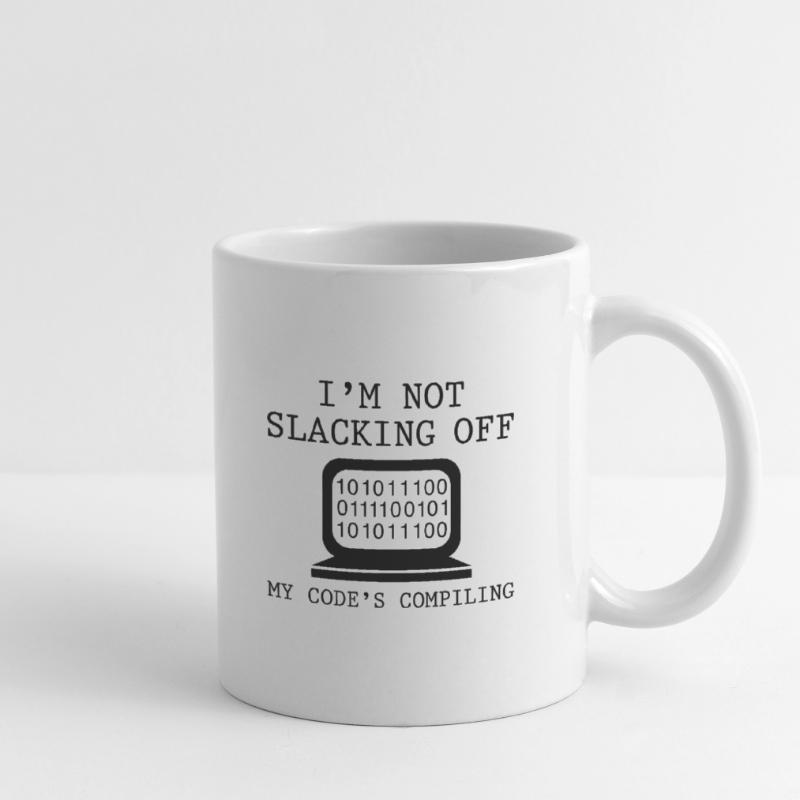 Je ne relâche pas la compilation de mon code Mug blanc