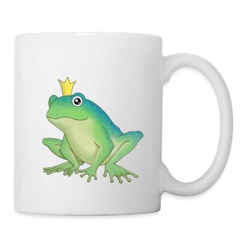 Froschkönig - Tasse - Weiß - Rechts