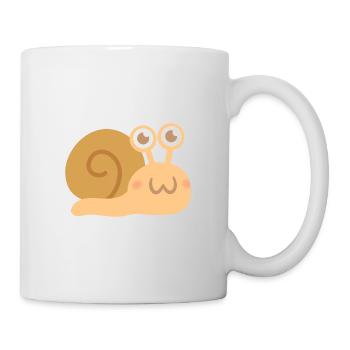 Cute Little Garden Snail - Mug - white - Right