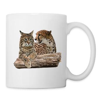 Lynx and Cheetah - Mug - white - Right