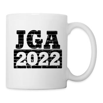 JGA 2022 - Junggesellenabschied Hochzeit Bräutigam - Tasse - Weiß - Rechts
