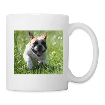 Allez Bully Go Français Bulldog - Mug blanc - blanc - Droite
