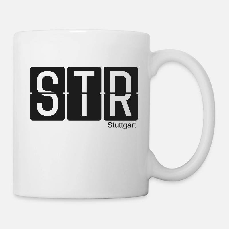 Stuttgart - Tasse - Weiß