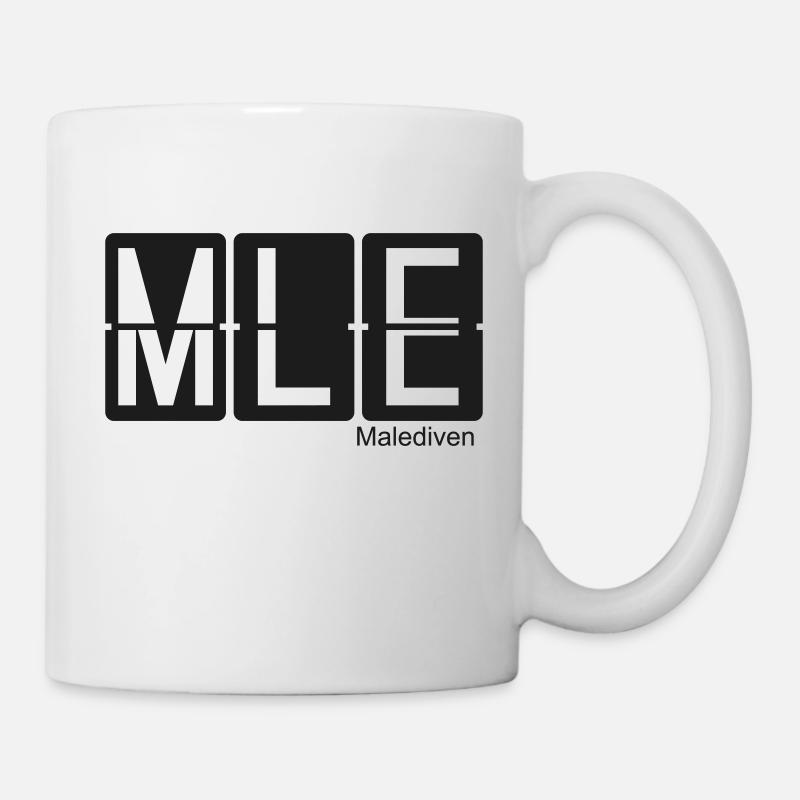 Malediven - Tasse - Weiß