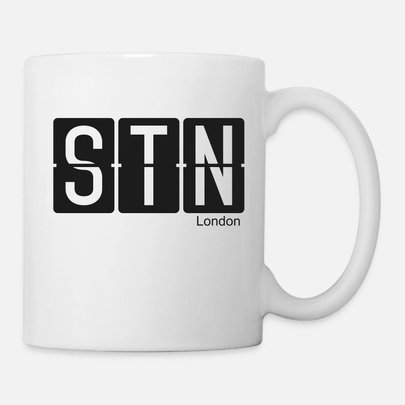London Stansted - Tasse - Weiß