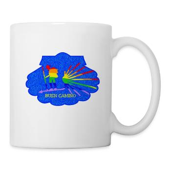 Jakobsweg - Camino de Santiago - Buen Camino - Tasse - Weiß - Rechts