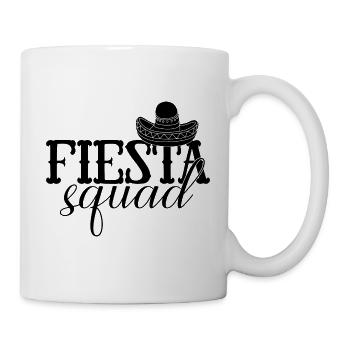 Fiesta Squad Cinco De Mayo Fiesta Drinking Party - Mug blanc - blanc - Droite