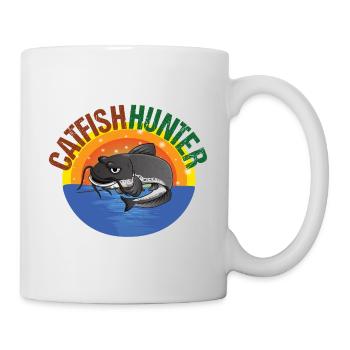 Welsangler Waller Catfish Fishing Wels Wallerangler - Mug - white - Right