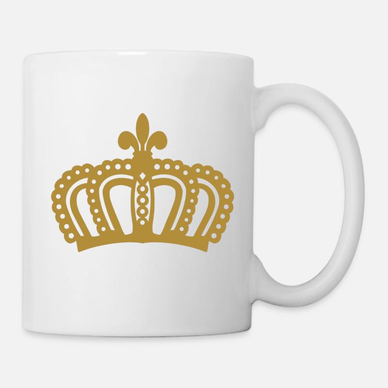 Krone - Tasse - Weiß