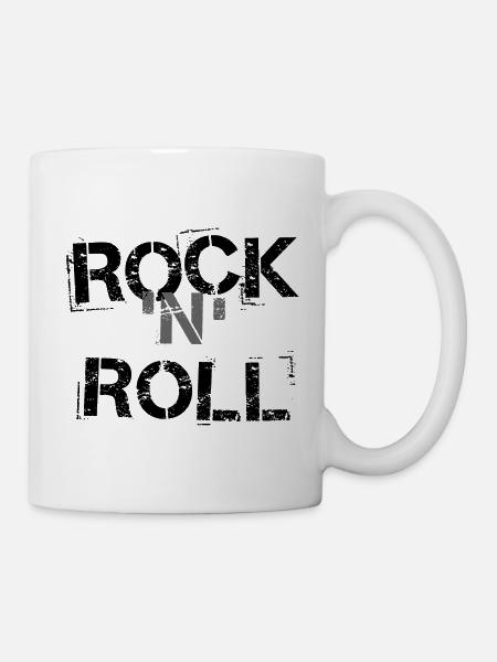Rock 'n' Roll - Mug blanc - blanc