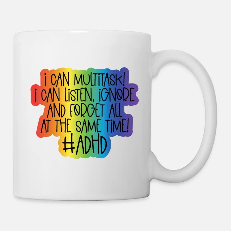 ADHS - Tasse - Weiß