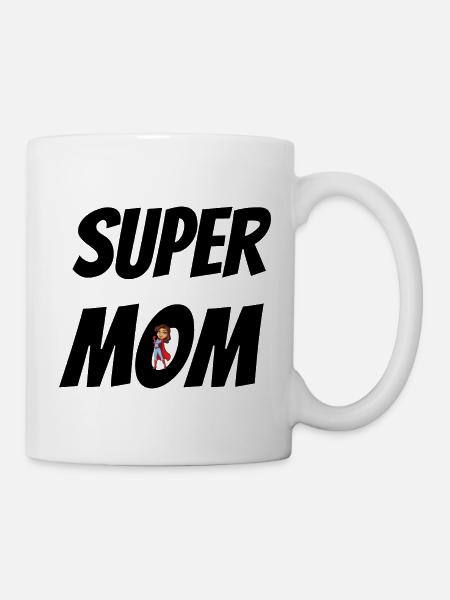 Super - Tasse - Weiß