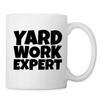 Yard Work Expert 4 - Mug - white - Right