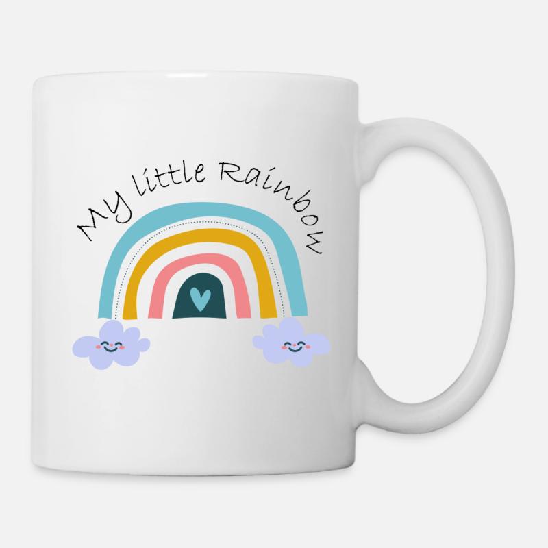 Rainbow - Tasse - Weiß