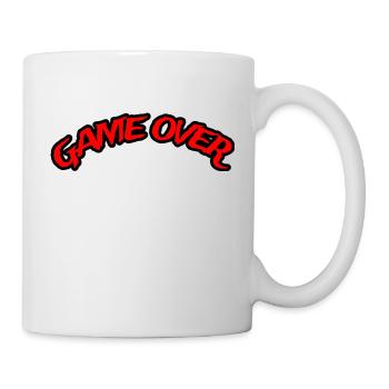 GAME OVER - Tasse - Weiß - Rechts