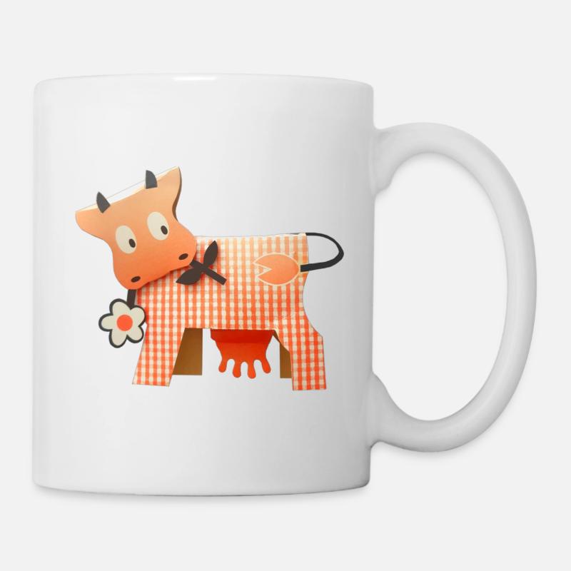 Red Cow - Mug - white