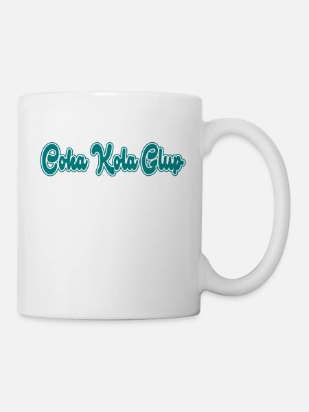 Coka Glup3 Schwanz - Tasse - Weiß
