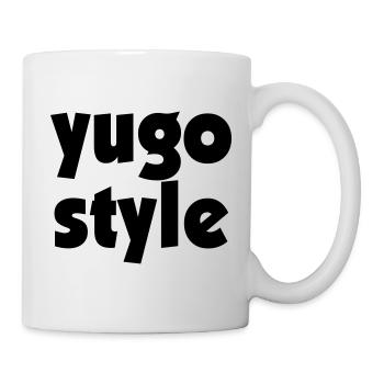 Yugo style - united style of Balkan - Mug - white - Right