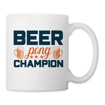 Beer Pong Champion - Mug - white - Right