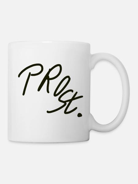 Prost! - Tasse - Weiß