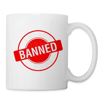 I Read Banned Books 50 - Mug - white - Right