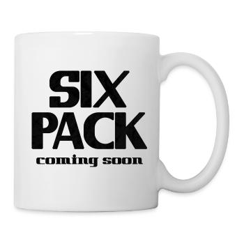 Six Pack à venir 18 - Mug blanc - blanc - Droite
