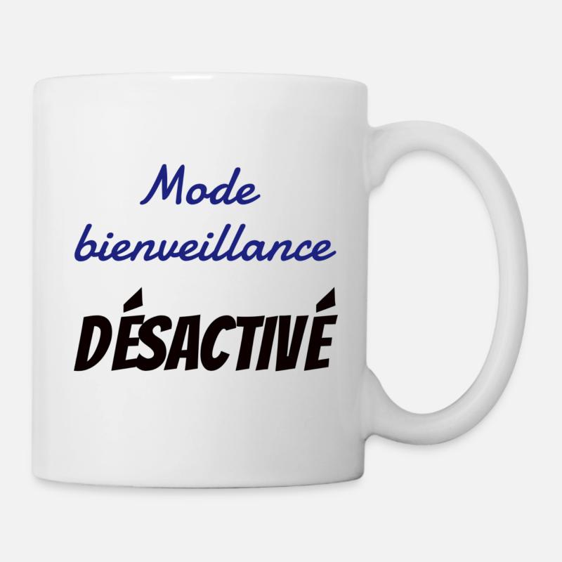 T-shirt humour ultra décalé - Mug blanc - blanc