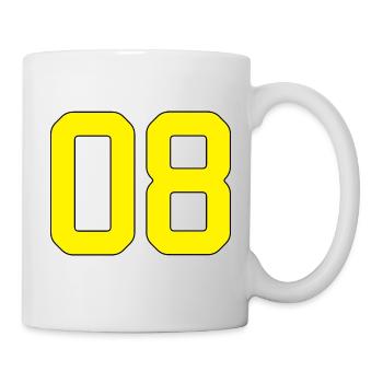 Ausgabe 08 - Tasse - Weiß - Rechts