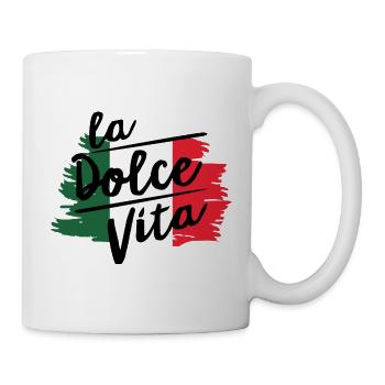 La dolce Vita Bella Italia - Tasse - Weiß - Rechts