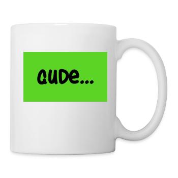 gude - Tasse - Weiß - Rechts