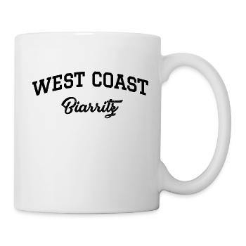 WESTKÜSTE Biarritz - Tasse - Weiß - Rechts