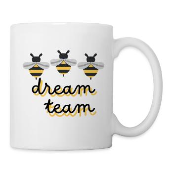 Dream team - Mug blanc - blanc - Droite
