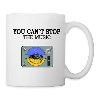 support ukraine slava ukraini ukrainian zelenskyi - Mug - white - Right
