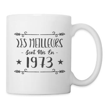 Les meilleurs sont nés en 1973 - Mug blanc - blanc - Droite