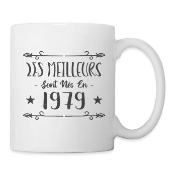Les meilleurs sont nés en 1979 - Mug blanc - blanc - Droite