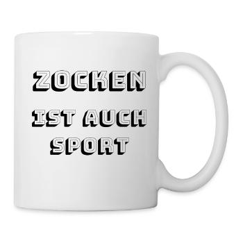 Gamer Outfit / Geschenkidee - Tasse - Weiß - Rechts