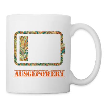 batterie e 20 - Mug blanc - blanc - Droite