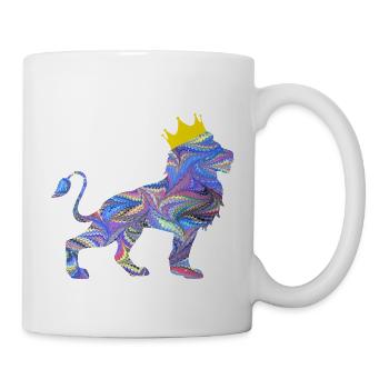löwe e 45 - Tasse - Weiß - Rechts