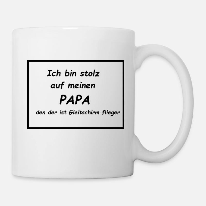 gleitschirm 7 test - Tasse - Weiß