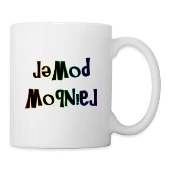 RAINBOW POWER - Mug blanc - blanc - Droite