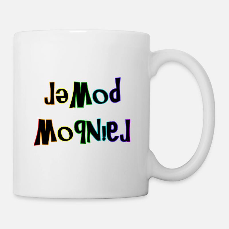 RAINBOW POWER - Mug blanc - blanc