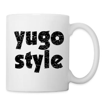 yugo style - united style of Balkan - Mug - white - Right