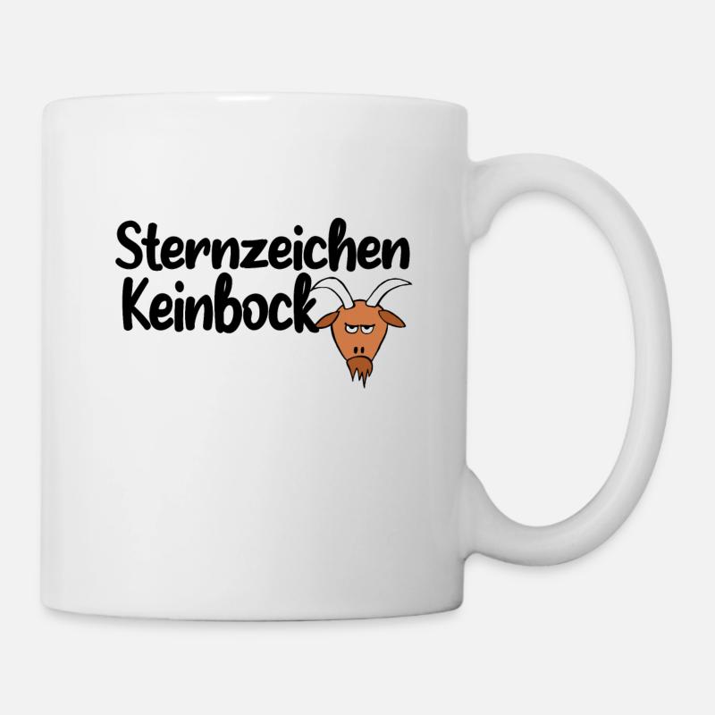 sternzeichen keinbock - Tasse - Weiß