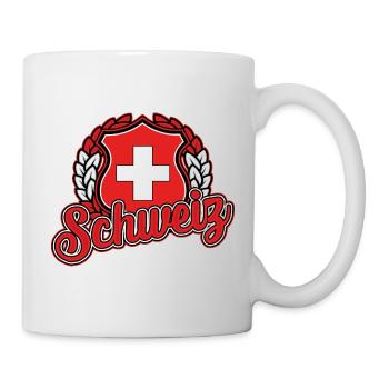 Schweiz - Tasse - Weiß - Rechts